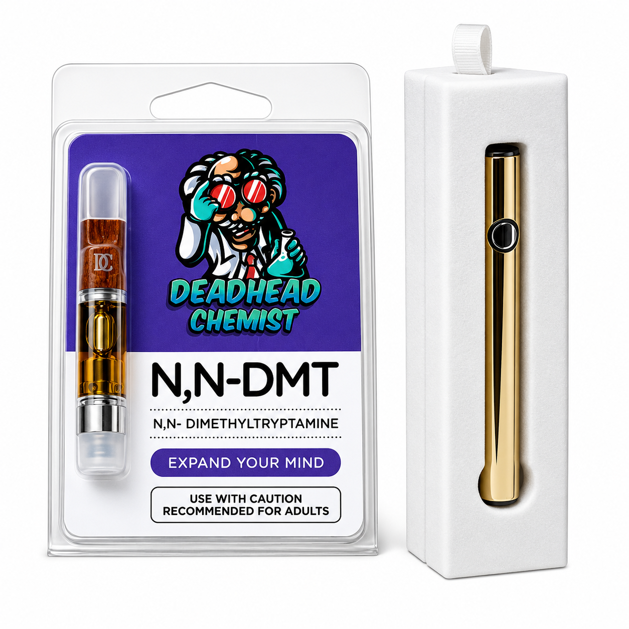 Deadhead Chemist N,N-DMT Cartridge & Akku Set (1,0 ml)