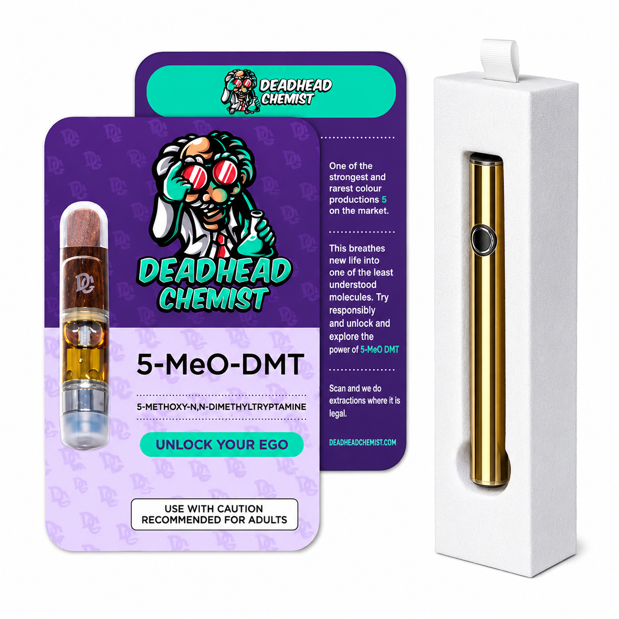 5-MeO-DMT Cartridge & Akku Komplettset (0,5 ml)