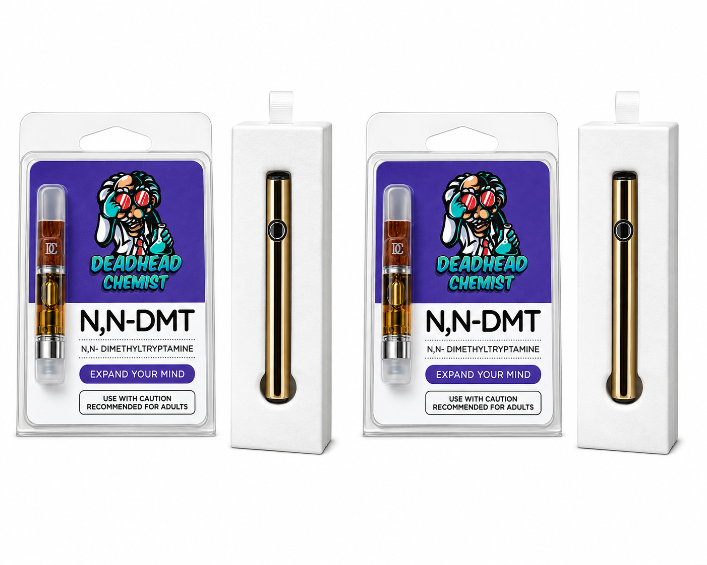 Deadhead Chemist N,N-DMT Cartridge & Akku Set (1,0 ml)